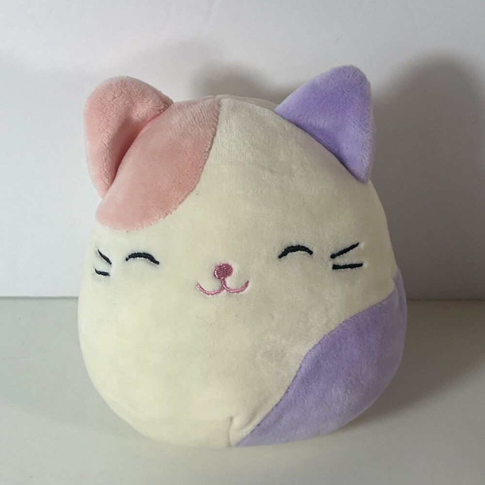 Squishmallows Charlotte Carlota The Calico Cat 5" Plush Stuffed Super Soft Toy